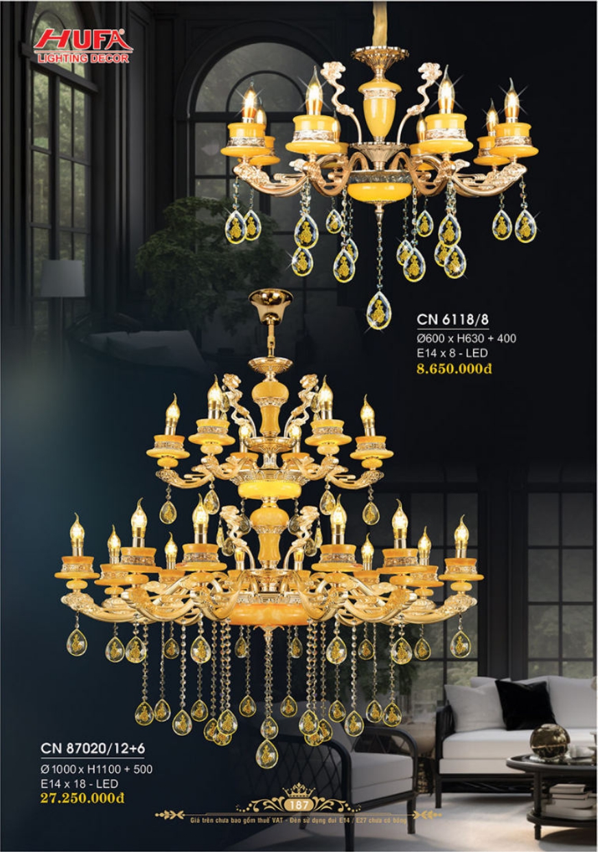 Bảng giá đèn trang trí HUFA